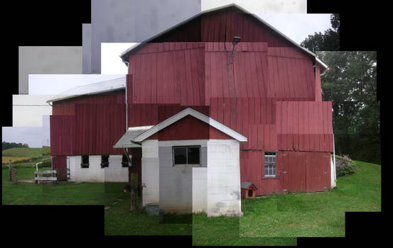 the barn