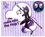 I'm a cookie eating Fox Ninja! by ChitsukiLin69