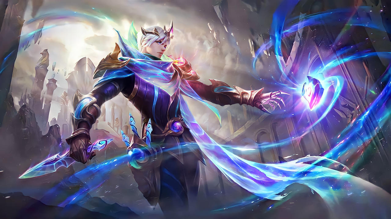 Splash art of Gusion MLBB Splash art of Gusion MLBB