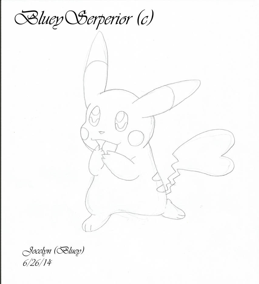 Female Pikachu by BlueySerperior on DeviantArt