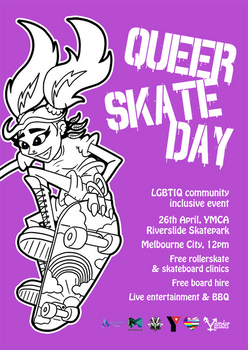 Queer Skate Poster