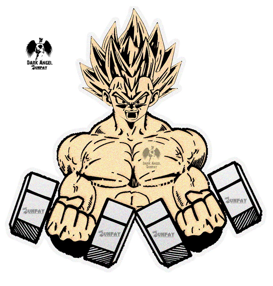 vegeta gym by ArjunDarkangel on DeviantArt
