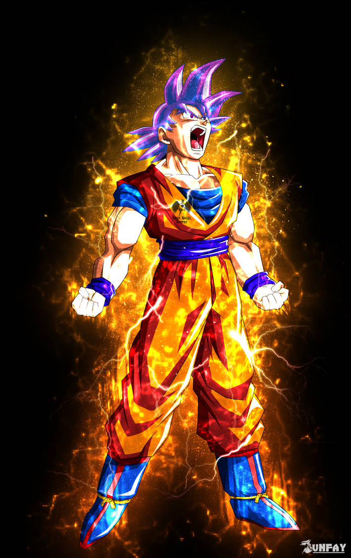 Goku Super Sayan 2 by YennK999 on DeviantArt, sayan