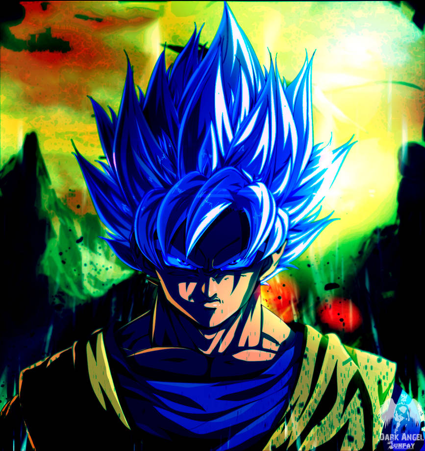 Goku Super Saiyan Blue by ArjunDarkangel on DeviantArt