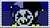 Jevil DELTARUNE (stamp)