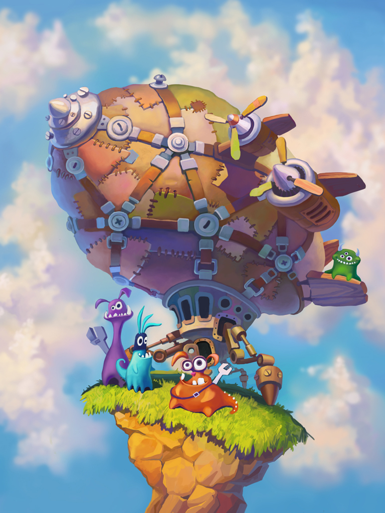Airship by SergeyKarmaev on DeviantArt