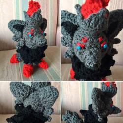 Paco the Birthday Zorua Amigurumi