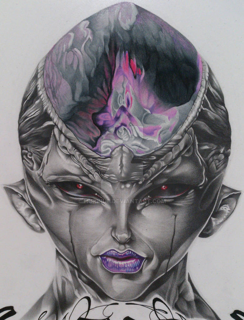 detail of FRIEZA by horinue on DeviantArt
