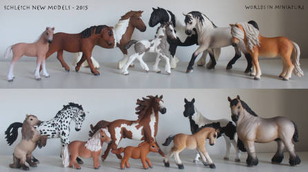 Schleich Horses 2015