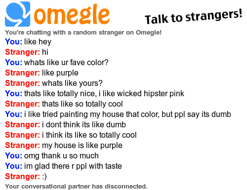 Poland Omegle chat....warning: lame