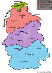 Mapa de la RSF de Castilla