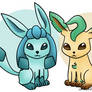 Glaceon Leafeon