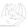 lineart: Toothless