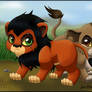 Chibi Scar and Zira