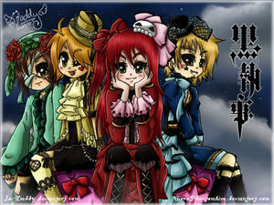 4 Chibi Shinigami In Heaven