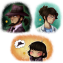 Emoji Meme - Lupin III - Jigen and Livia