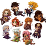 Walnut Chibi Batch - GoE Characters