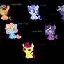 DTA Rainbow Dash foals *CLOSED*