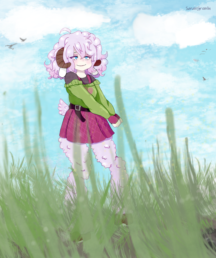 Anime sheep girl by SarahGremlin on DeviantArt Anime sheep girl by SarahGremlin on DeviantArt