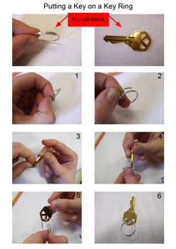 How to Put a Key on a Ring