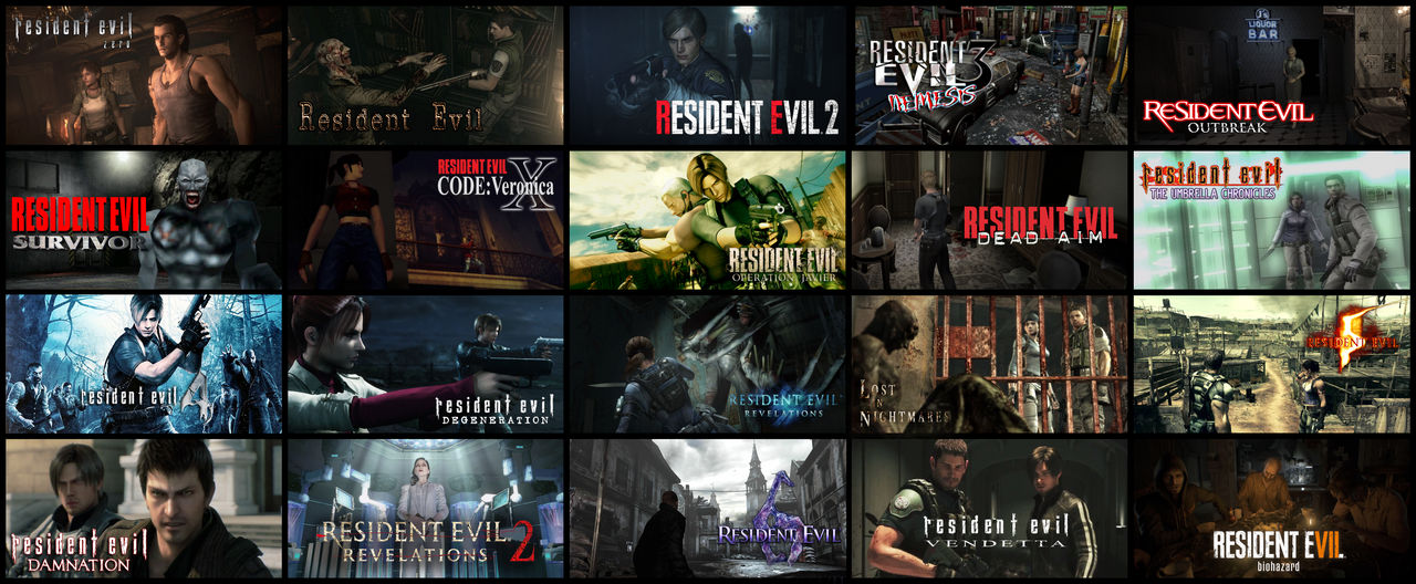 Resident Evil REMAKE Tribute Posters — RAD Rendering