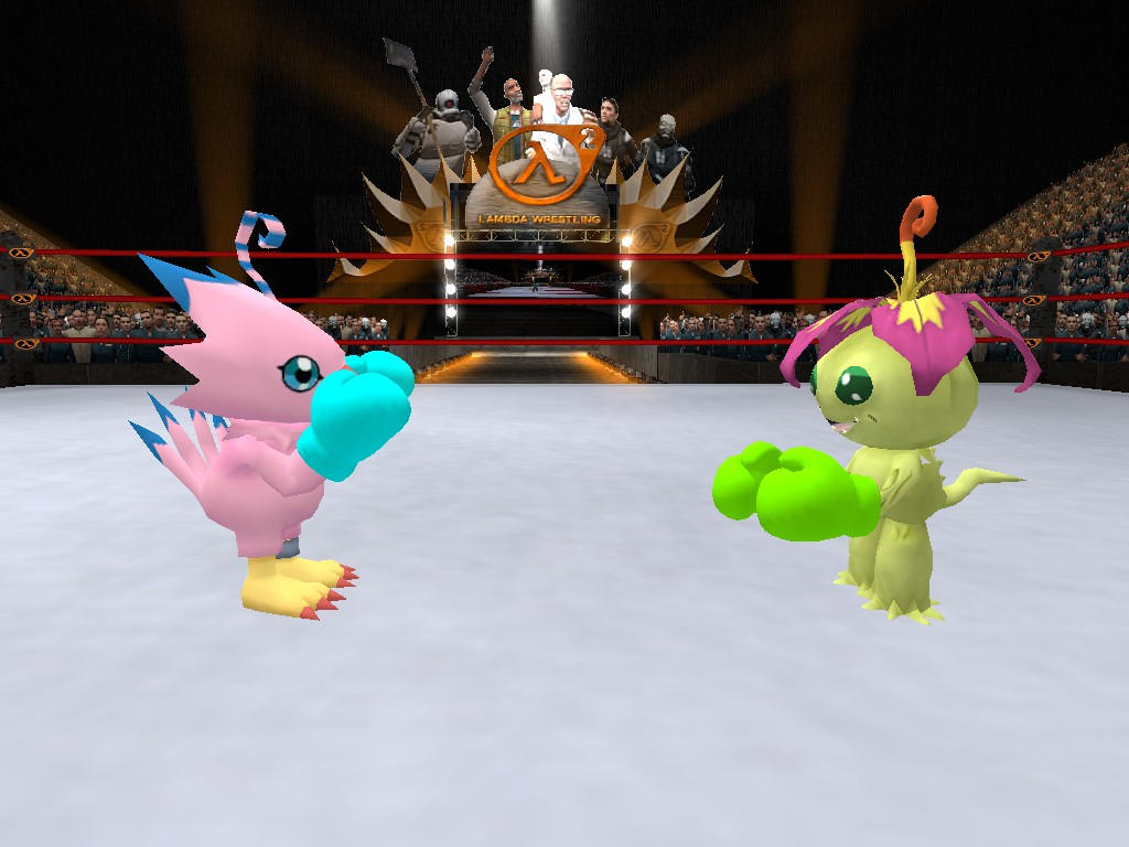Boxomon Biyomon vs. Palmon #1 by MrHoo1 on DeviantArt