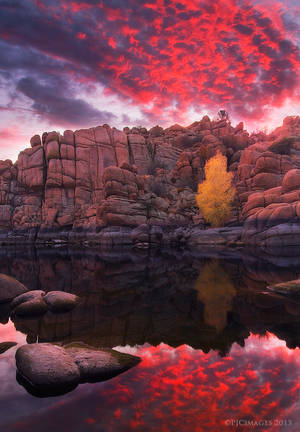 Candle Lit Lake by PeterJCoskun Candle Lit Lake by PeterJCoskun