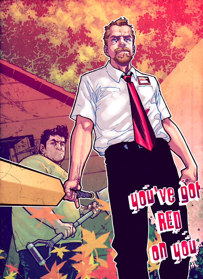 you've got red on you