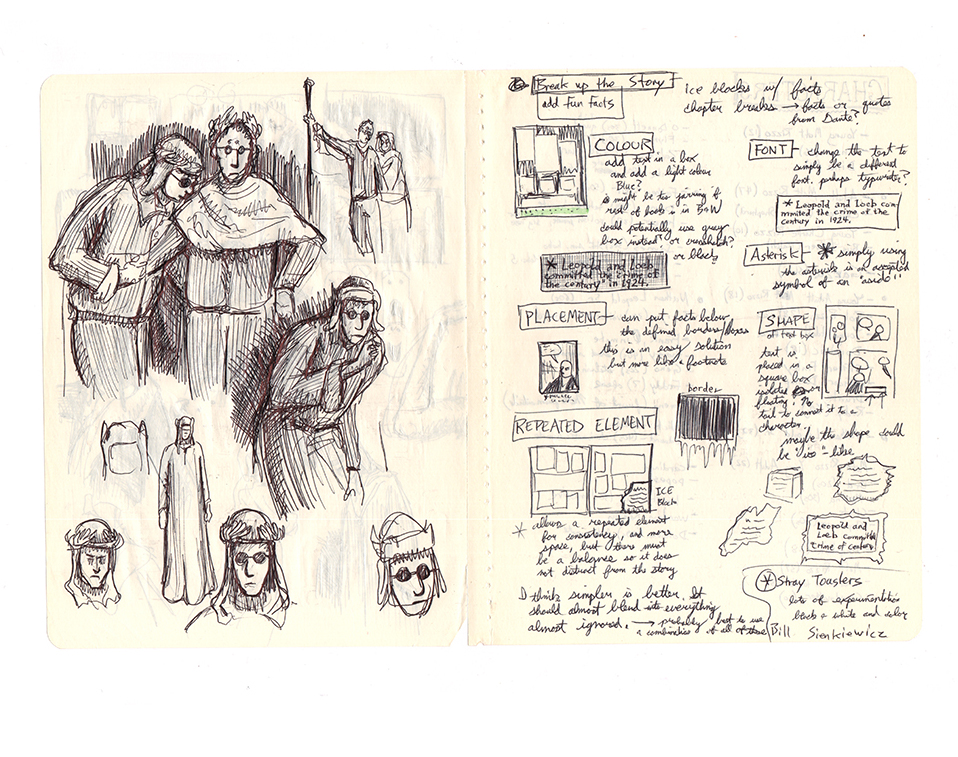 Sketchbook page by TheHuntingAccident