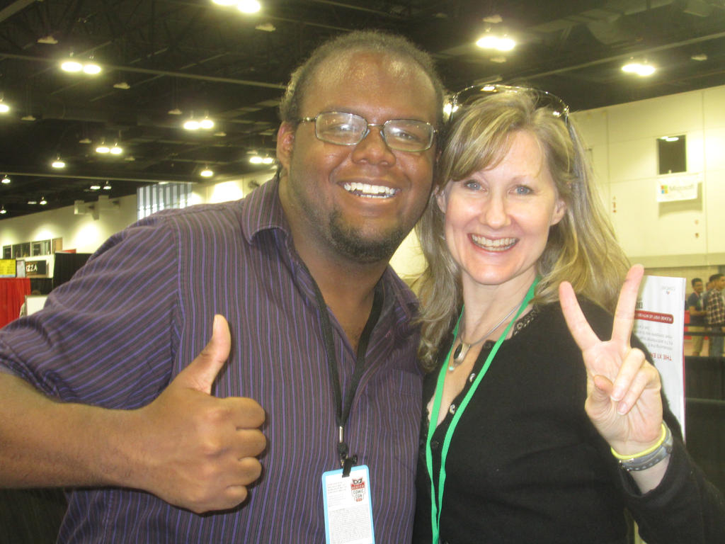 Me and Veronica Taylor