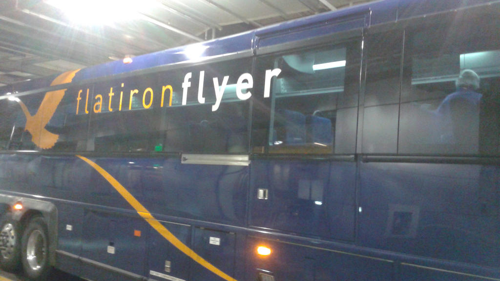 The Flatiron Flyer bus