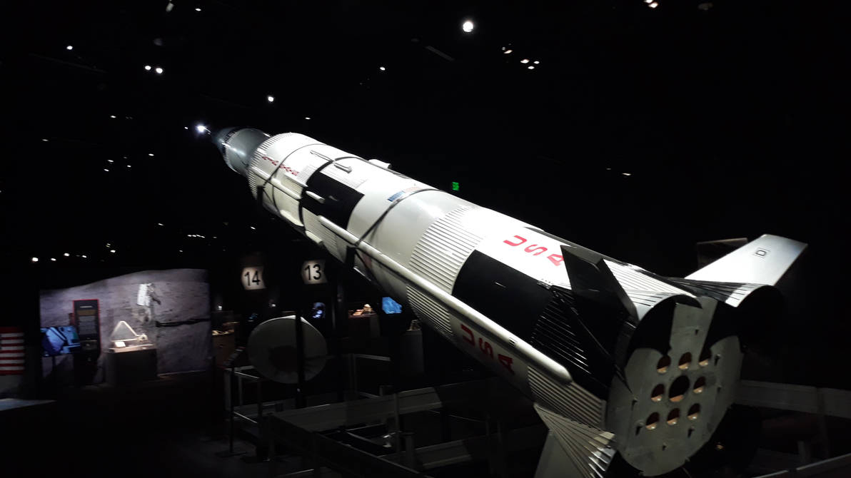 Apollo Rockets On Display Space rocket at the Apollo exhibit by mylesterlucky7 on DeviantArt