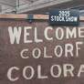 2025 Stock Show welcome sign