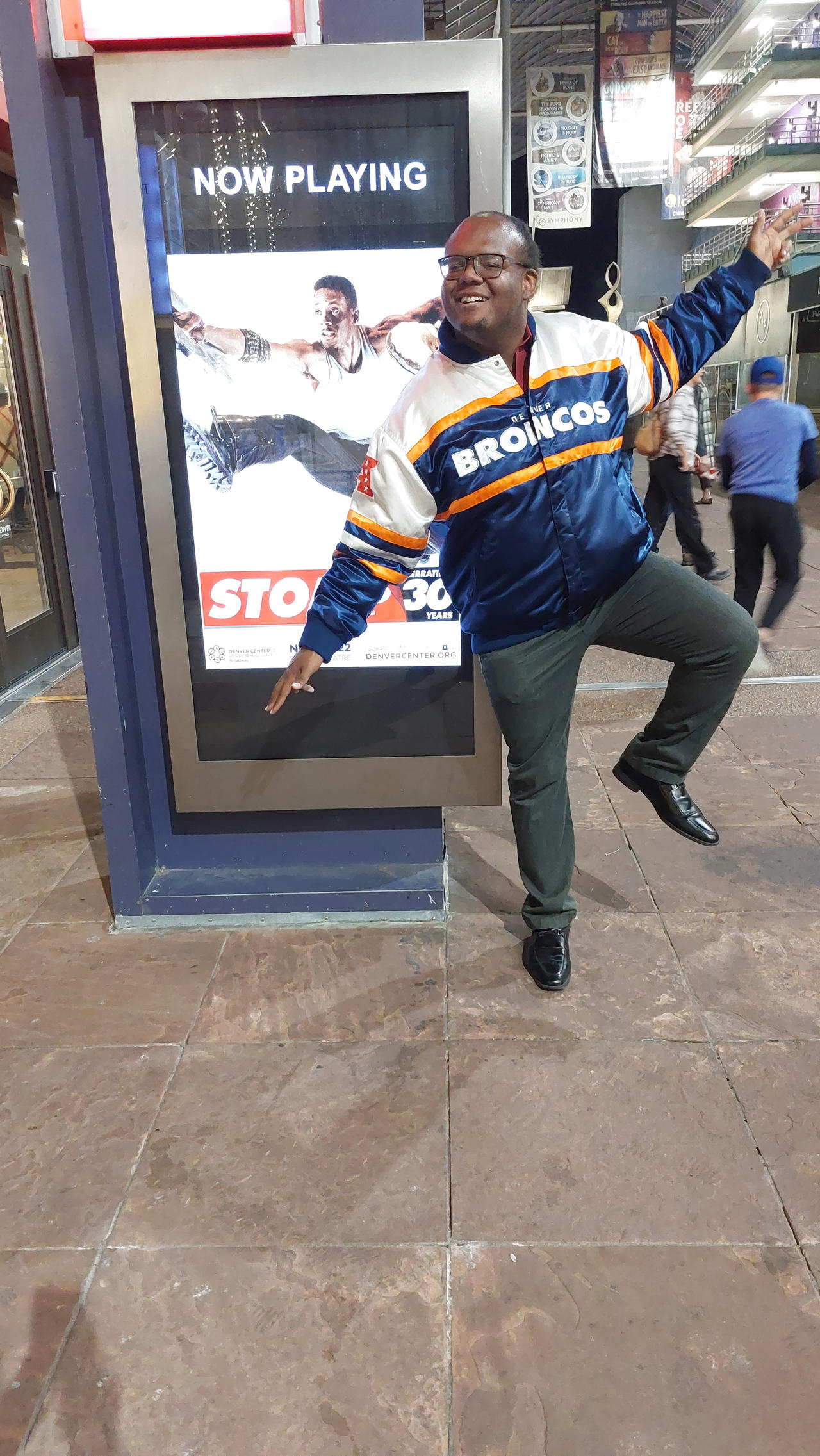 Getting my stomp on