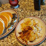 Having a mini pancakes brunch