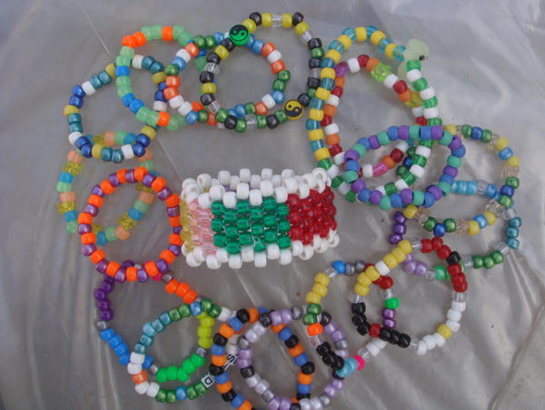 multi-colored kandi backside