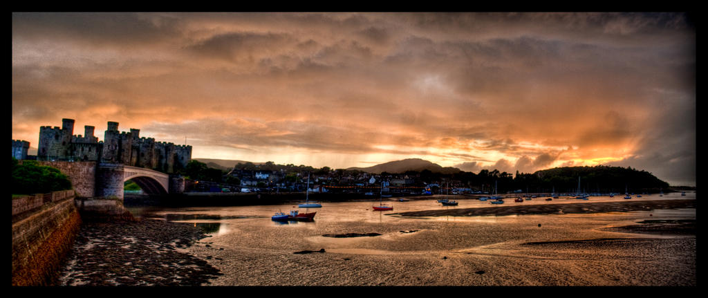 Castle Quay Sunset