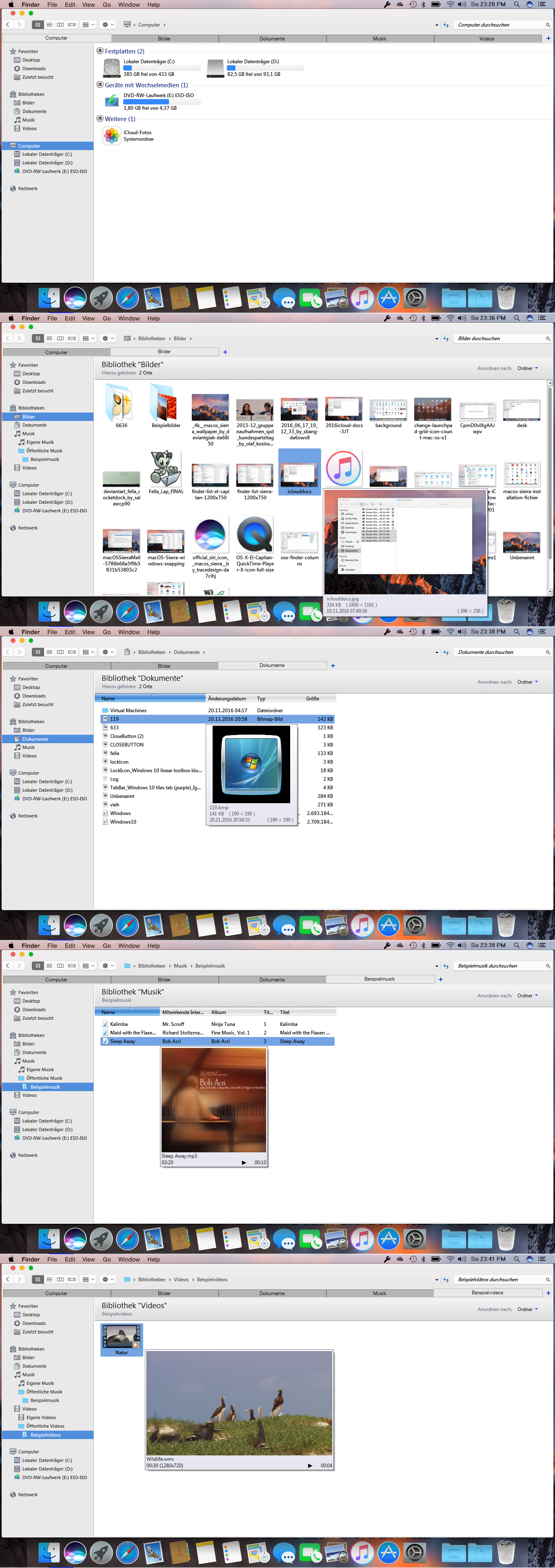macOS Sierra for all versions of Windows