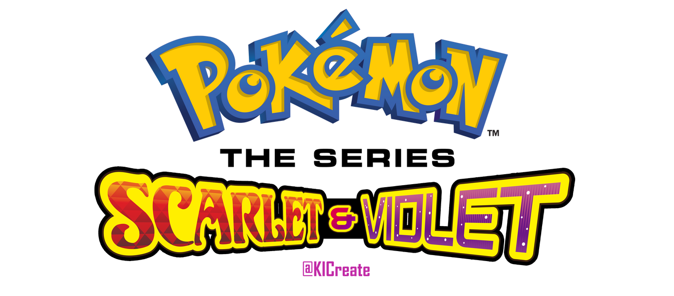 Pokemon the Series: Scarlet and Violet logo by KIOfficialArt on DeviantArt