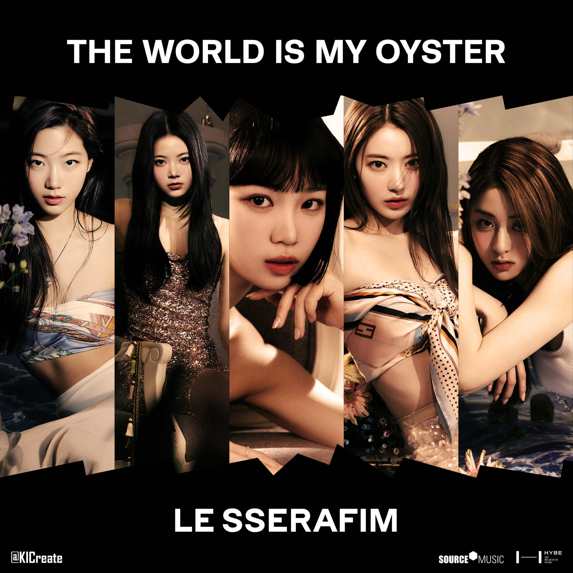LE SSERAFIM My World Is My Oyster (Fanmade Cover) by KIOfficialArt
