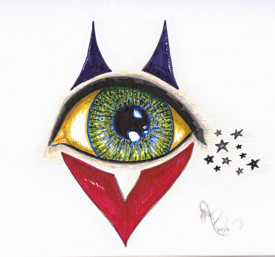 Clown Eye Doodle