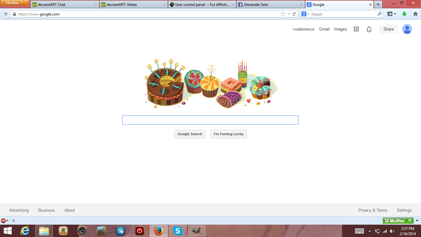 Google Wishes Me A Happy Birthday!