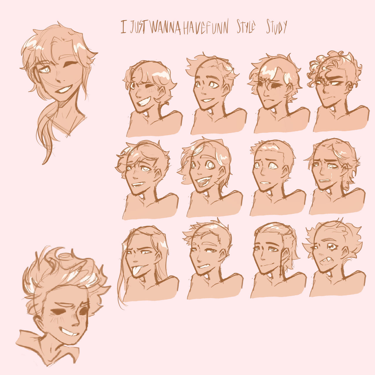 Expression Studies Reference Expressions study by fynnegancrypt on DeviantArt
