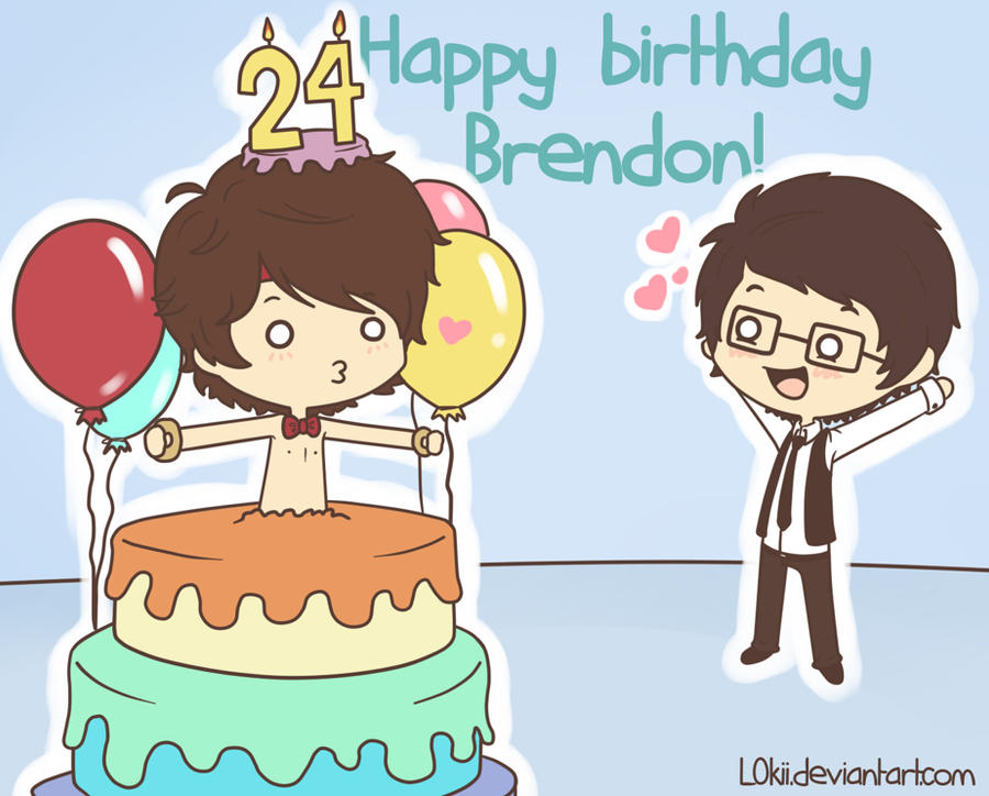 Happy Birthday Brendon by Ezkai on DeviantArt
