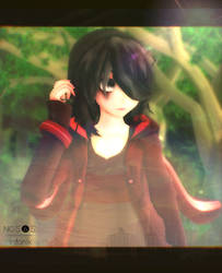 |MMD - Senpai| Walking in the forest