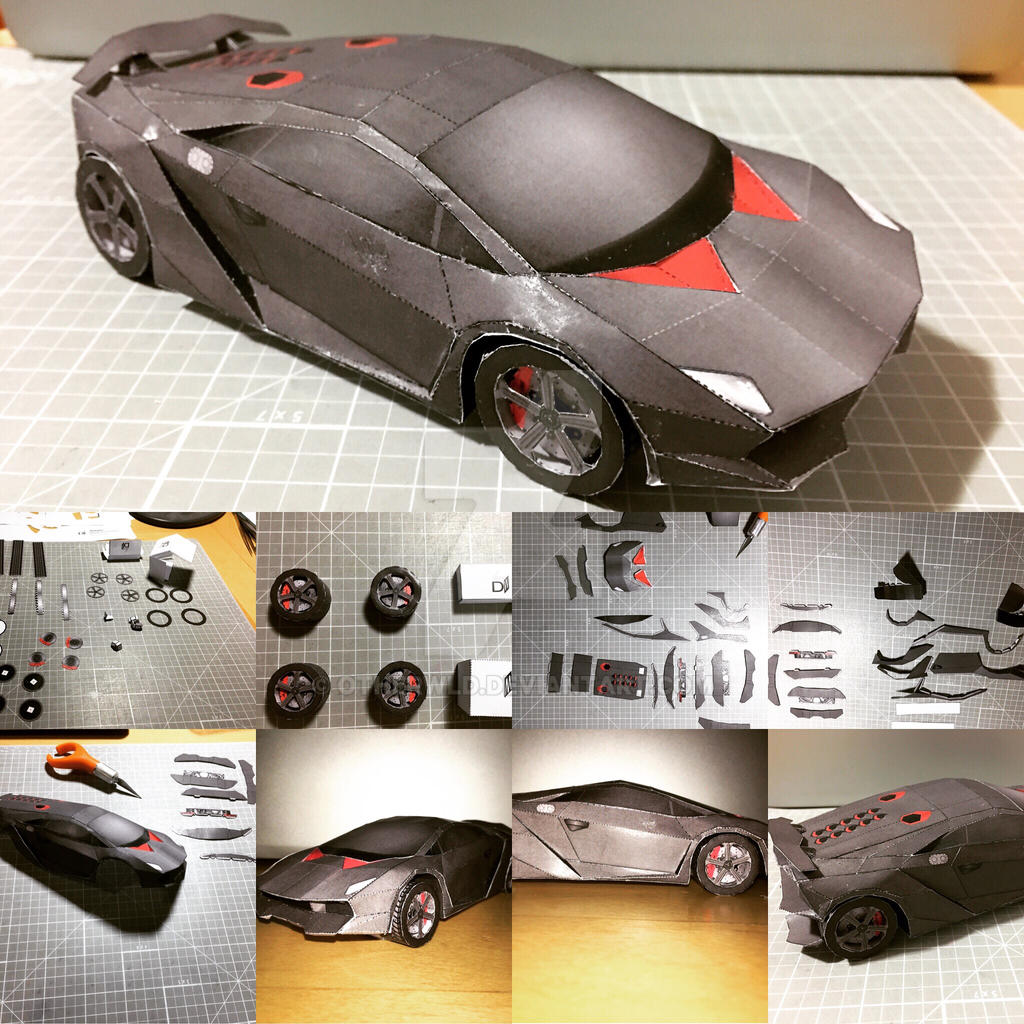 Lamborghini Sesto Elemento papercraft by otherwld on DeviantArt