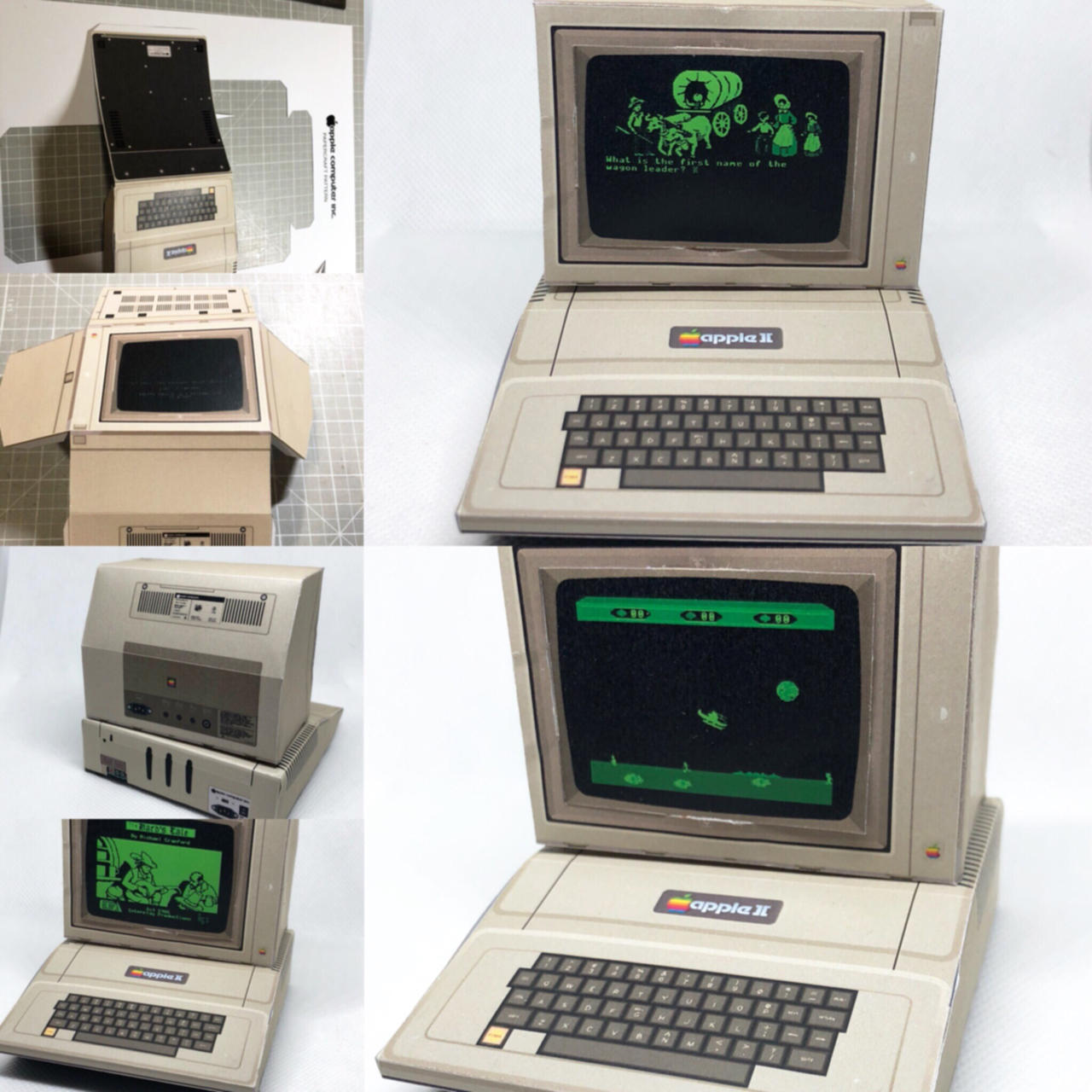 Apple II papercraft by otherwld on DeviantArt