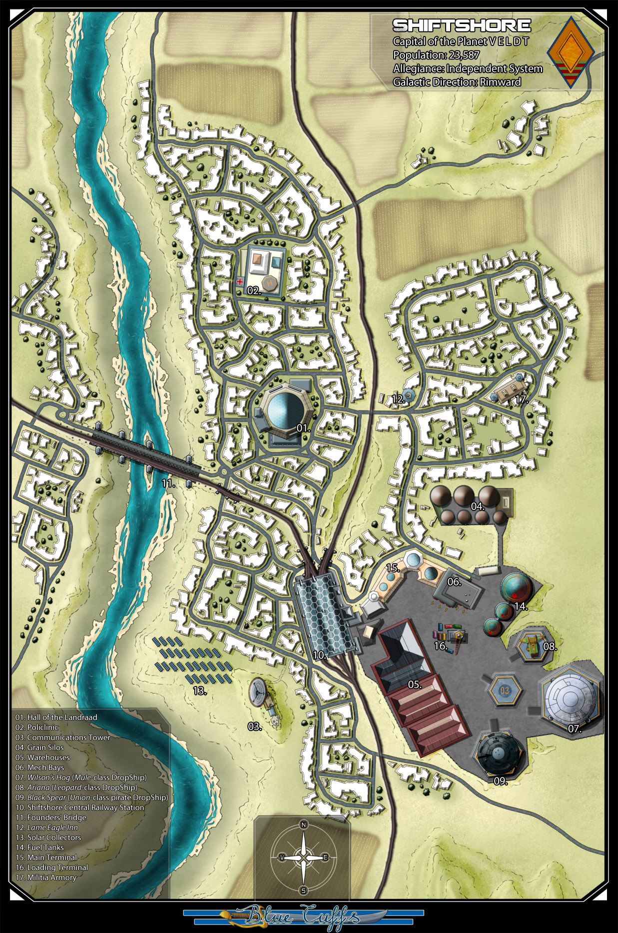 Shiftshore - Battletech Town Map by stratomunchkin on DeviantArt
