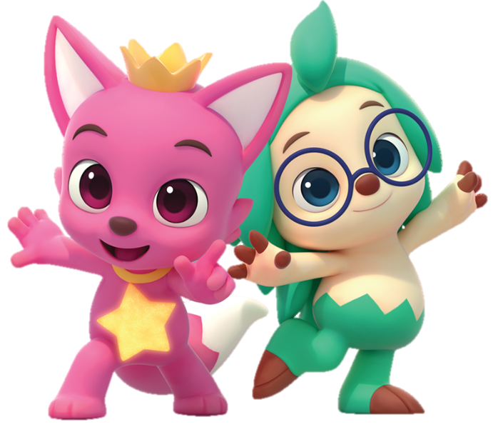 Pinkfong and Hogi Pose (PNG) by Manoroum on DeviantArt