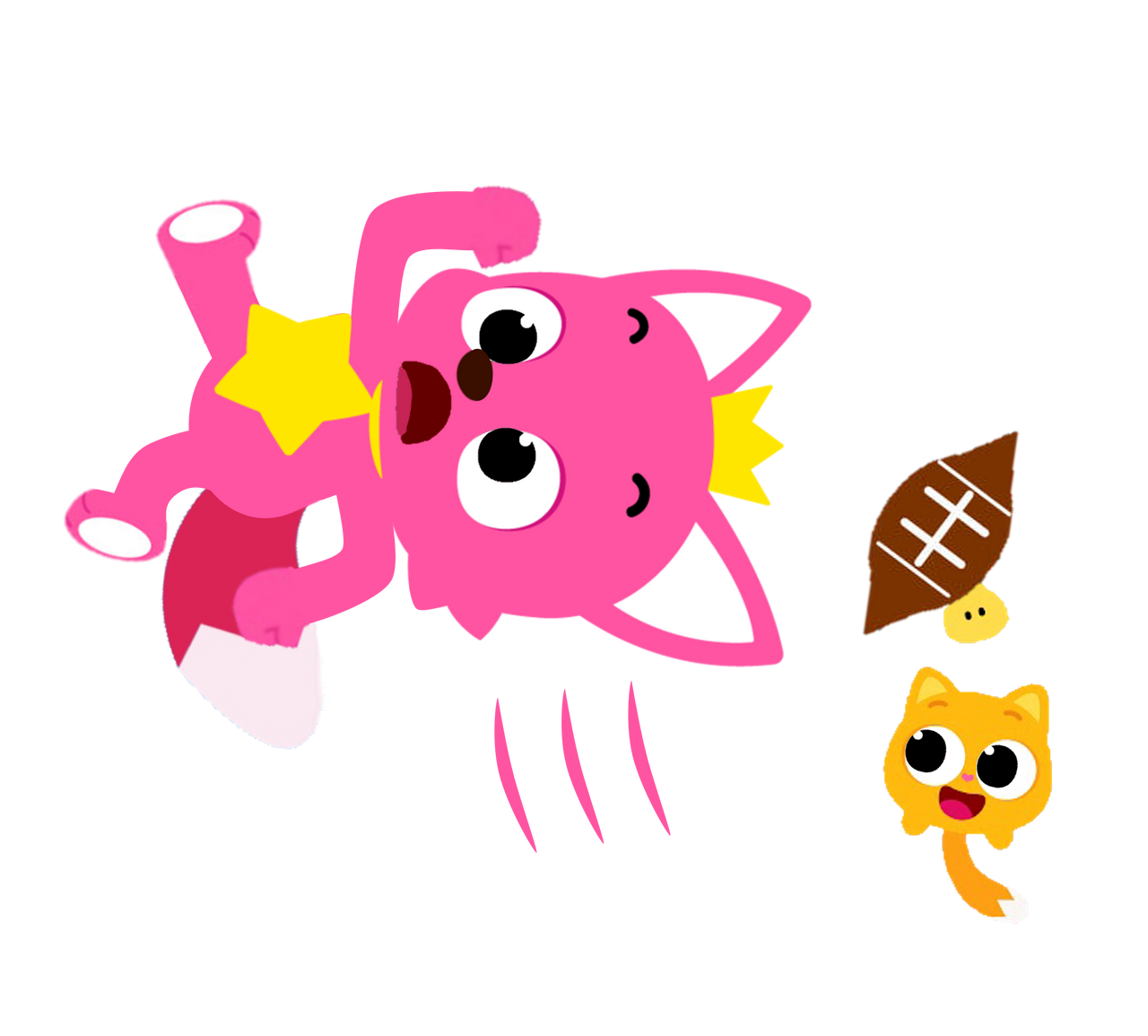 Ninimo Angry Pinkfong and Ninimo playing Football Gag by Manoroum on DeviantArt